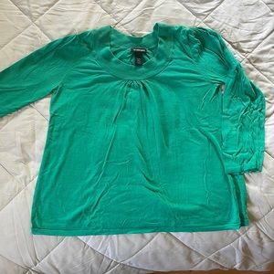Kerry Green light sweater Lane Bryant
